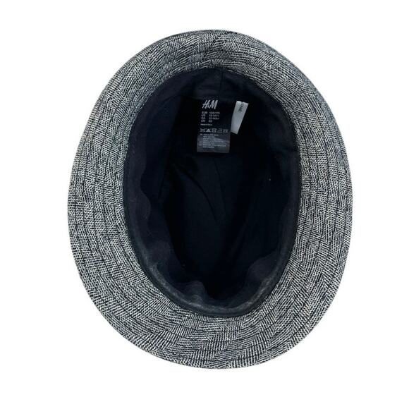 H&M Tweed Hat with Black Floral Band - Picture 5 of 6